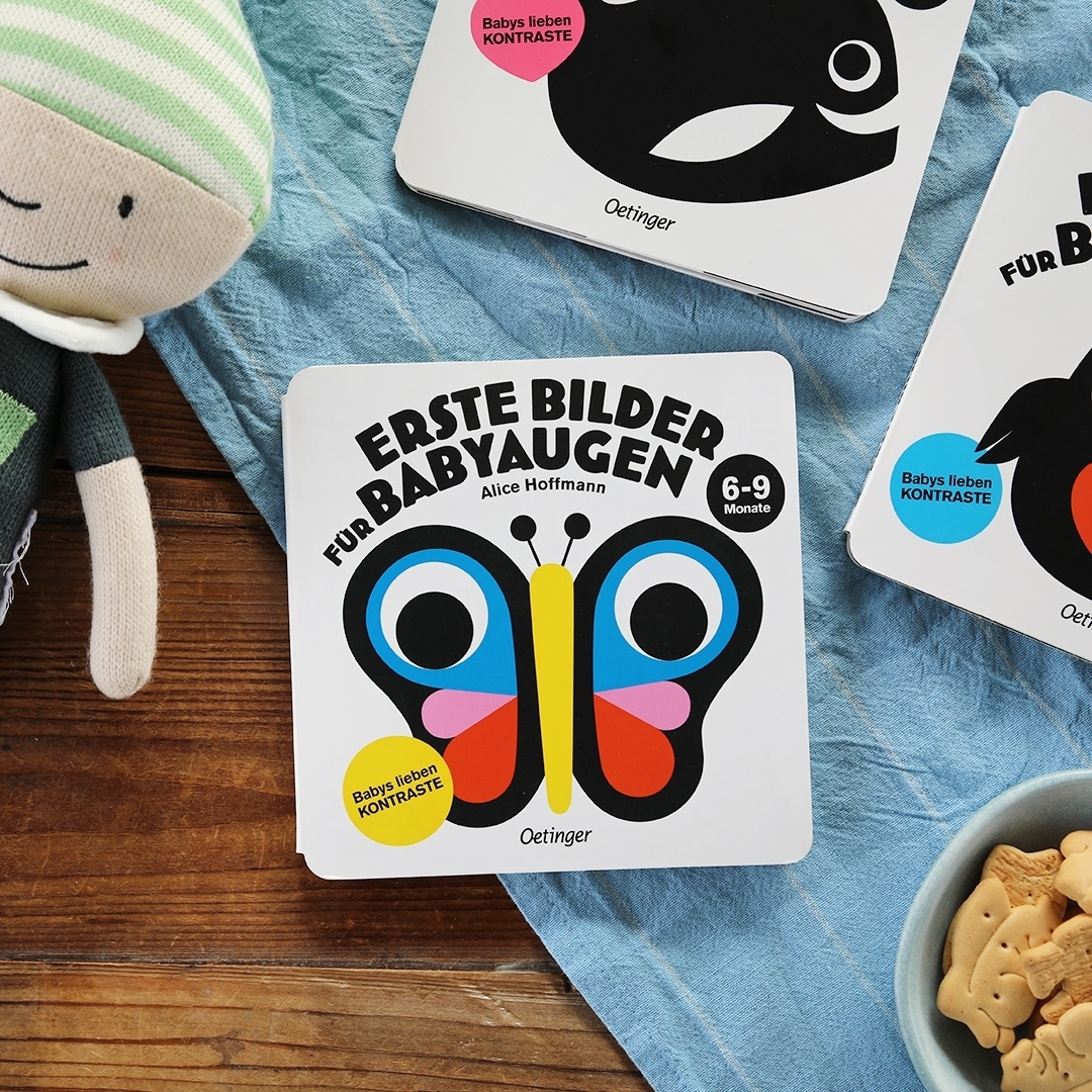 Erste Bilder für Babyaugen. 6-9 Monate