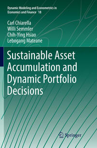 Sustainable Asset Accumulation and Dynamic Portfolio Decisions