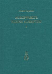 Ausgewählte Kleine Schriften. Band 2
