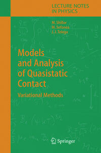 Models and Analysis of Quasistatic Contact