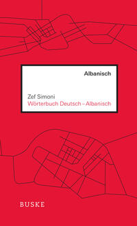 Vorderes Coverbild Wörterbuch Deutsch–Albanisch