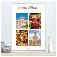 Sultanat Oman - Maskat und Salalah (hochwertiger Premium Wandkalender 2025 DIN A2 hoch), Kunstdruck in Hochglanz