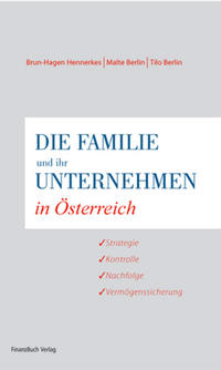 Vorderes Coverbild Die Familie und ihr Unternehmen in Österreich