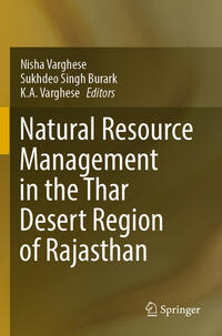 Natural Resource Management in the Thar Desert Region of Rajasthan