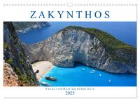 Zakynthos 2025 (Wandkalender 2025 DIN A3 quer), CALVENDO Monatskalender