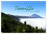 Teneriffa - Insel der Vielfältigkeit (Tischkalender 2025 DIN A5 quer), CALVENDO Monatskalender