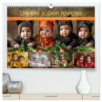 Unsere süßen Knirpse (hochwertiger Premium Wandkalender 2026 DIN A2 quer), Kunstdruck in Hochglanz