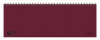 Tischkalender quer Professional Premium 2025 rot