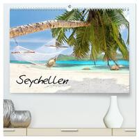 Seychellen (hochwertiger Premium Wandkalender 2026 DIN A2 quer), Kunstdruck in Hochglanz