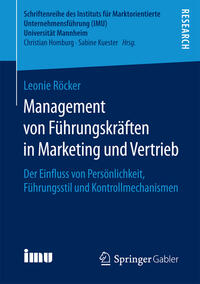 Management von Führungskräften in Marketing und Vertrieb