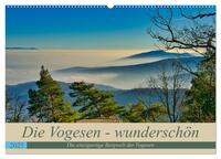 Vogesen - wunderschön (Wandkalender 2025 DIN A2 quer), CALVENDO Monatskalender