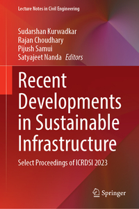 Recent Developments in Sustainable Infrastructure