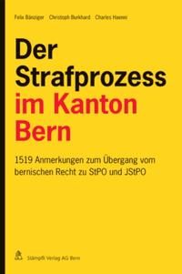 Der Strafprozess im Kanton Bern