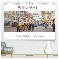 Waldshut - Lebhaftes Städtle am Hochrhein (hochwertiger Premium Wandkalender 2025 DIN A2 quer), Kunstdruck in Hochglanz