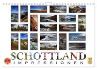 Schottland Impressionen (Wandkalender 2025 DIN A4 quer), CALVENDO Monatskalender