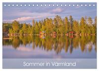 Schwedischer Sommer in Värmland (Tischkalender 2025 DIN A5 quer), CALVENDO Monatskalender