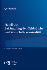 Vorderes Coverbild Handbuch Bekämpfung der Geldwäsche und Wirtschaftskriminalität