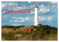 Vorderes Coverbild Dänemark zwischen Nordsee und Limfjord (Wandkalender 2025 DIN A3 quer), CALVENDO Monatskalender
