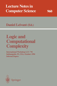 Logic and Computational Complexity