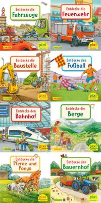 Vorderes Coverbild Pixi-8er-Set 240: Entdecke deine Welt 3 (8x1 Exemplar)