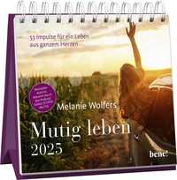 Wochenkalender 2025: Mutig leben