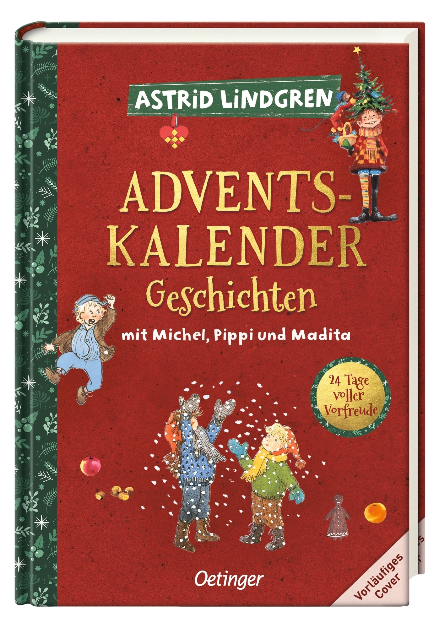 Adventskalender-Geschichten mit Pippi, Michel und den Kindern aus Bullerbü