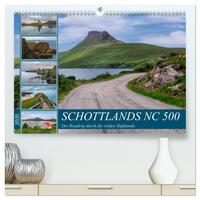 Schottlands NC 500, der Roadtrip durch die wilden Highlands. (hochwertiger Premium Wandkalender 2026 DIN A2 quer), Kunstdruck in Hochglanz