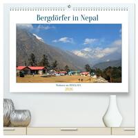 Wohnen im HIMALAYA (hochwertiger Premium Wandkalender 2026 DIN A2 quer), Kunstdruck in Hochglanz