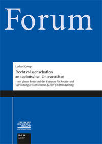 Rechtswissenschaften an technischen Universitäten
