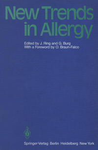 New Trends in Allergy