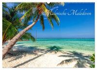 Malerische Malediven (Wandkalender 2026 DIN A2 quer), CALVENDO Monatskalender