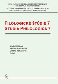 Filologické štúdie 7 / Studia Philologica 7