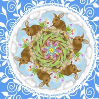 Oster-Mandala-Malbuch