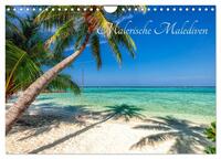 Malerische Malediven (Wandkalender 2026 DIN A4 quer), CALVENDO Monatskalender