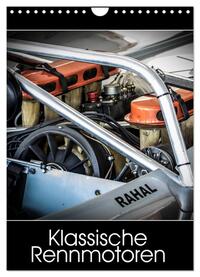 Vorderes Coverbild Klassische Rennmotoren (Wandkalender 2025 DIN A4 hoch), CALVENDO Monatskalender