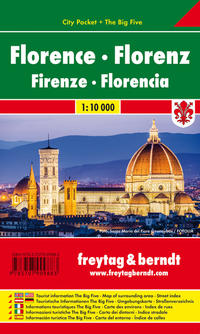 Florenz, Stadtplan 1:10.000, City Pocket + The Big Five