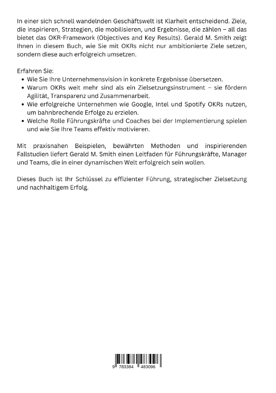 Rückseitencover OKR: Ziele, die wirken