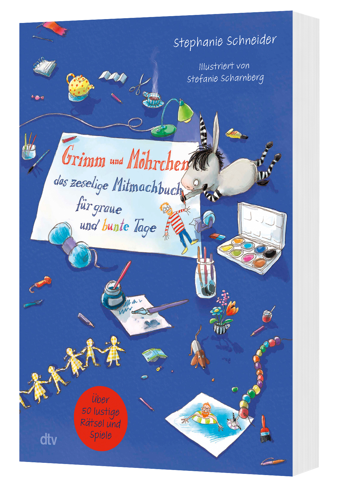 Grimm und Möhrchen – Das zeselige Mitmachbuch für graue und bunte Tage