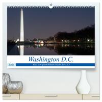 Vorderes Coverbild Washington D.C. (hochwertiger Premium Wandkalender 2025 DIN A2 quer), Kunstdruck in Hochglanz