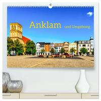 Anklam und Umgebung (hochwertiger Premium Wandkalender 2025 DIN A2 quer), Kunstdruck in Hochglanz