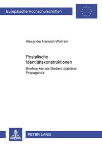Vorderes Coverbild Postalische Identitätskonstruktionen