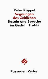 Vorderes Coverbild Segnungen des Zeitlichen