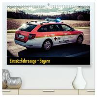 Einsatzfahrzeuge - Bayern (hochwertiger Premium Wandkalender 2026 DIN A2 quer), Kunstdruck in Hochglanz