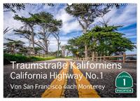 Traumstraße Kaliforniens - California Highway No.1 (Wandkalender 2026 DIN A2 quer), CALVENDO Monatskalender