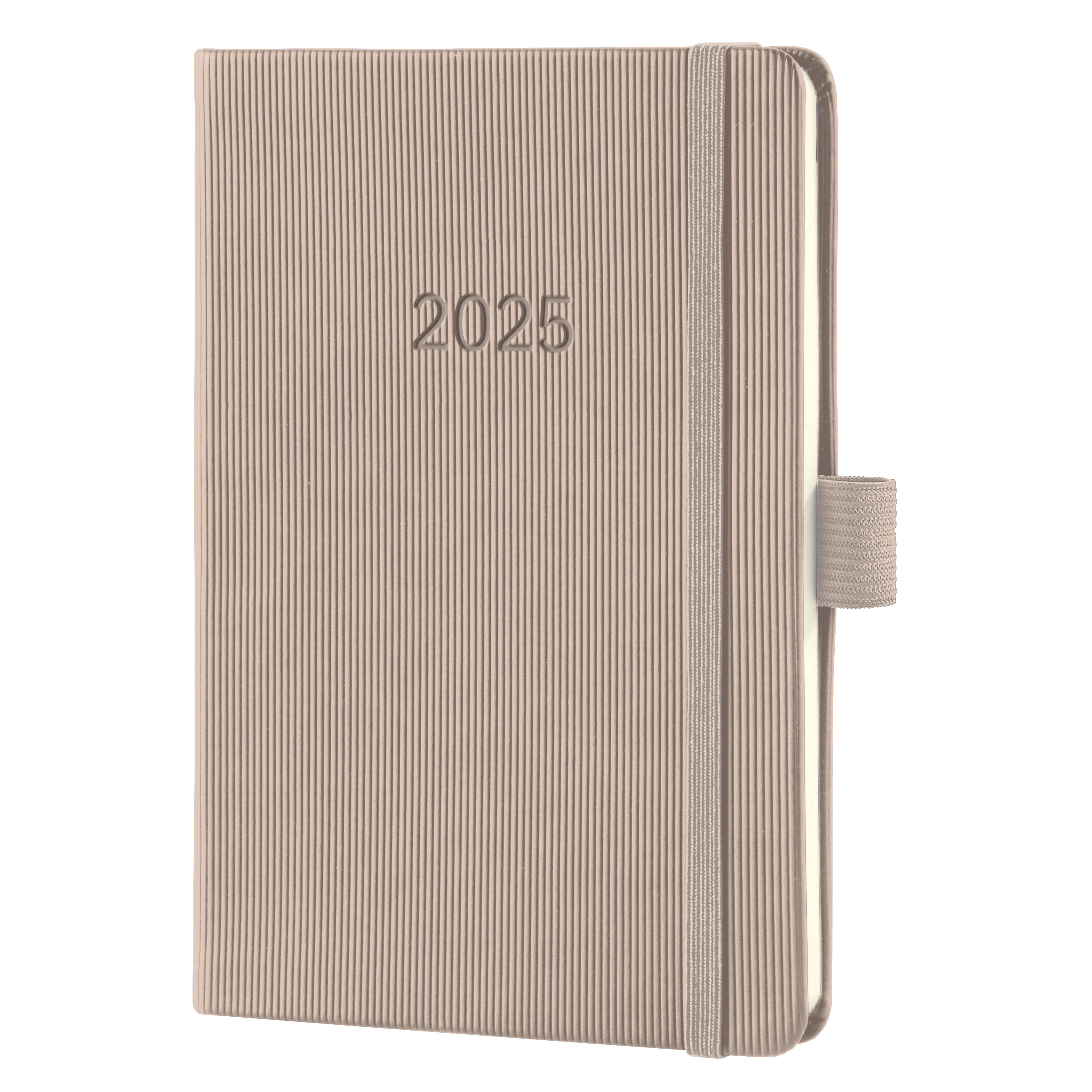 SIGEL C2561 Wochenkalender Conceptum 2025 , ca. A6, taupe