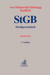 Vorderes Coverbild Strafgesetzbuch. StGB