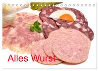 Alles Wurst (Tischkalender 2026 DIN A5 quer), CALVENDO Monatskalender