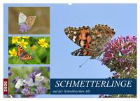 Schmetterlinge auf der Schwäbischen Alb (Wandkalender 2026 DIN A2 quer), CALVENDO Monatskalender