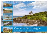 Zauberhafte Bretagne (Wandkalender 2025 DIN A2 quer), CALVENDO Monatskalender