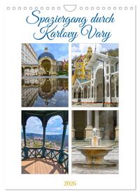 Spaziergang durch Karlovy Vary (Wandkalender 2026 DIN A4 hoch), CALVENDO Monatskalender